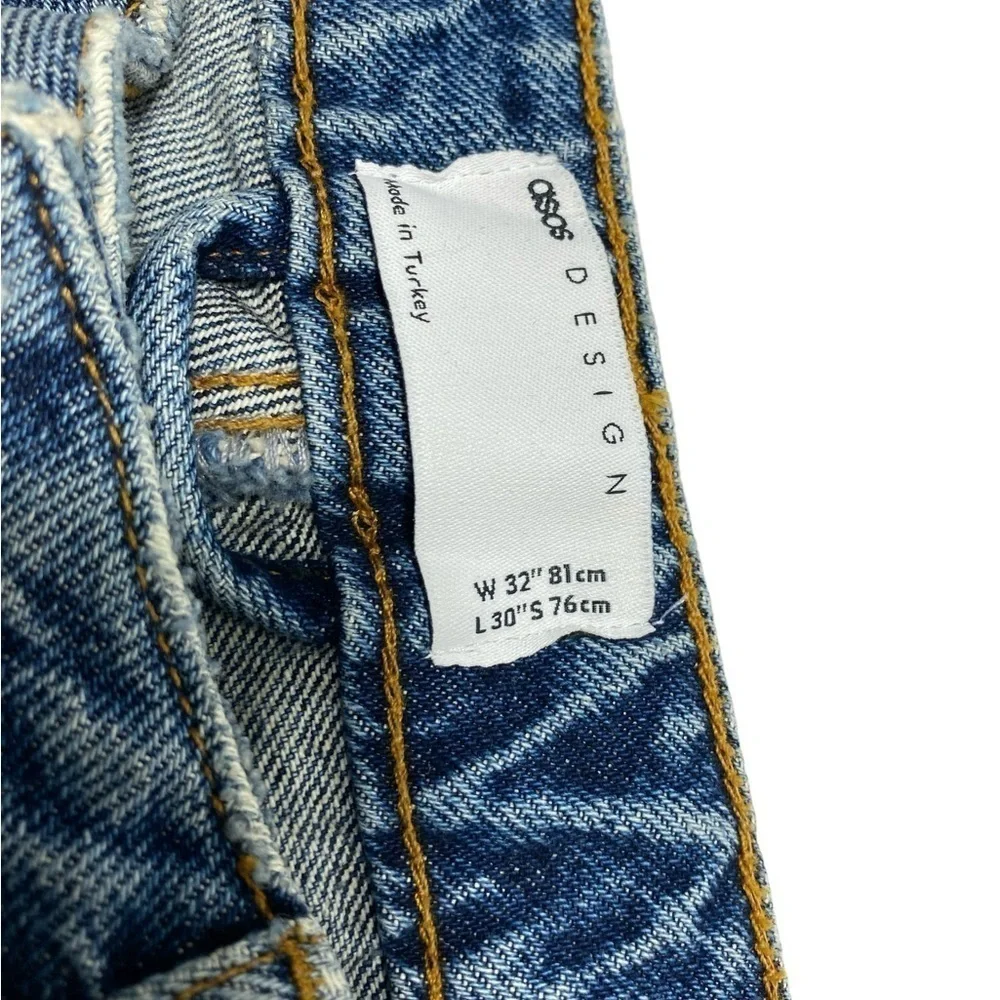 OSOS Design Men's Jeans With Rips - Picture 6 of 7